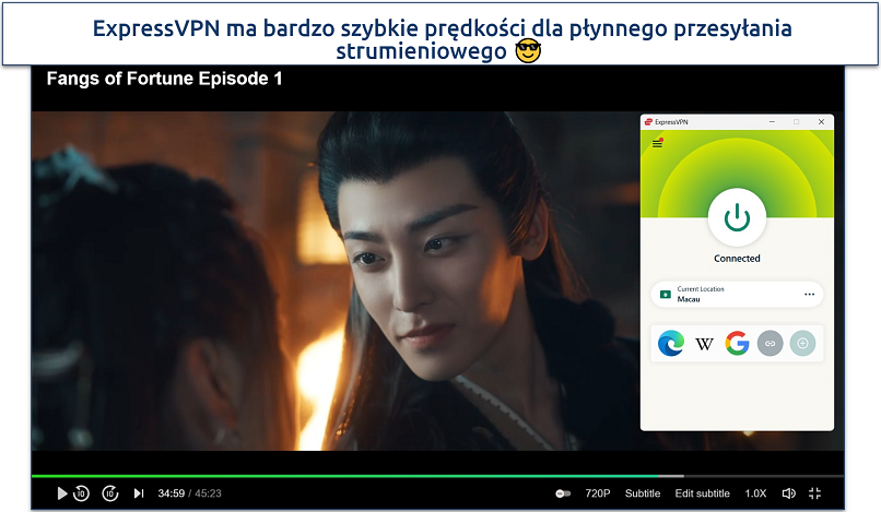 Screenshot of iQIYI home page